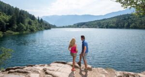 Wandern am Montiggler See